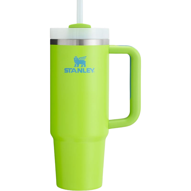 Termo con Popote 30 oz Bright Lime