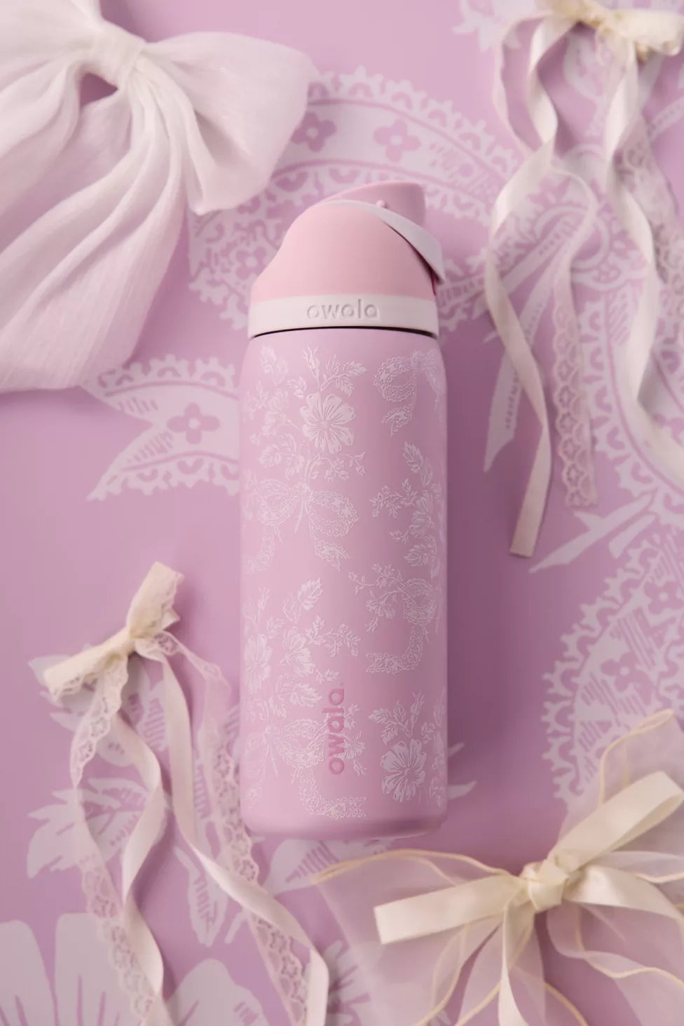 Owala FreeSip 32 oz Ribbon Toile "Pre-Venta"