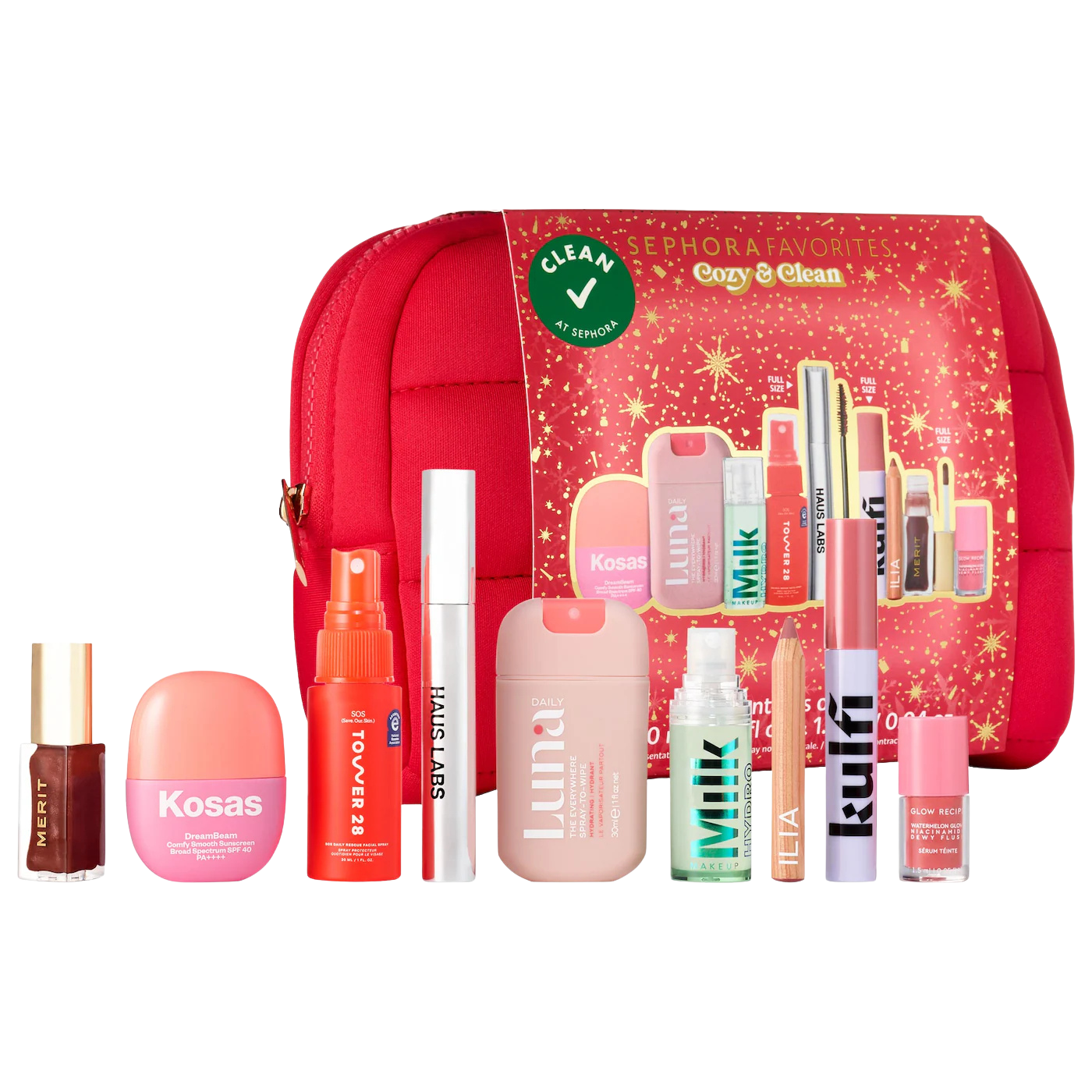 Sephora Favorites Cozy & Clean Makeup Value Set "Pre-Venta"