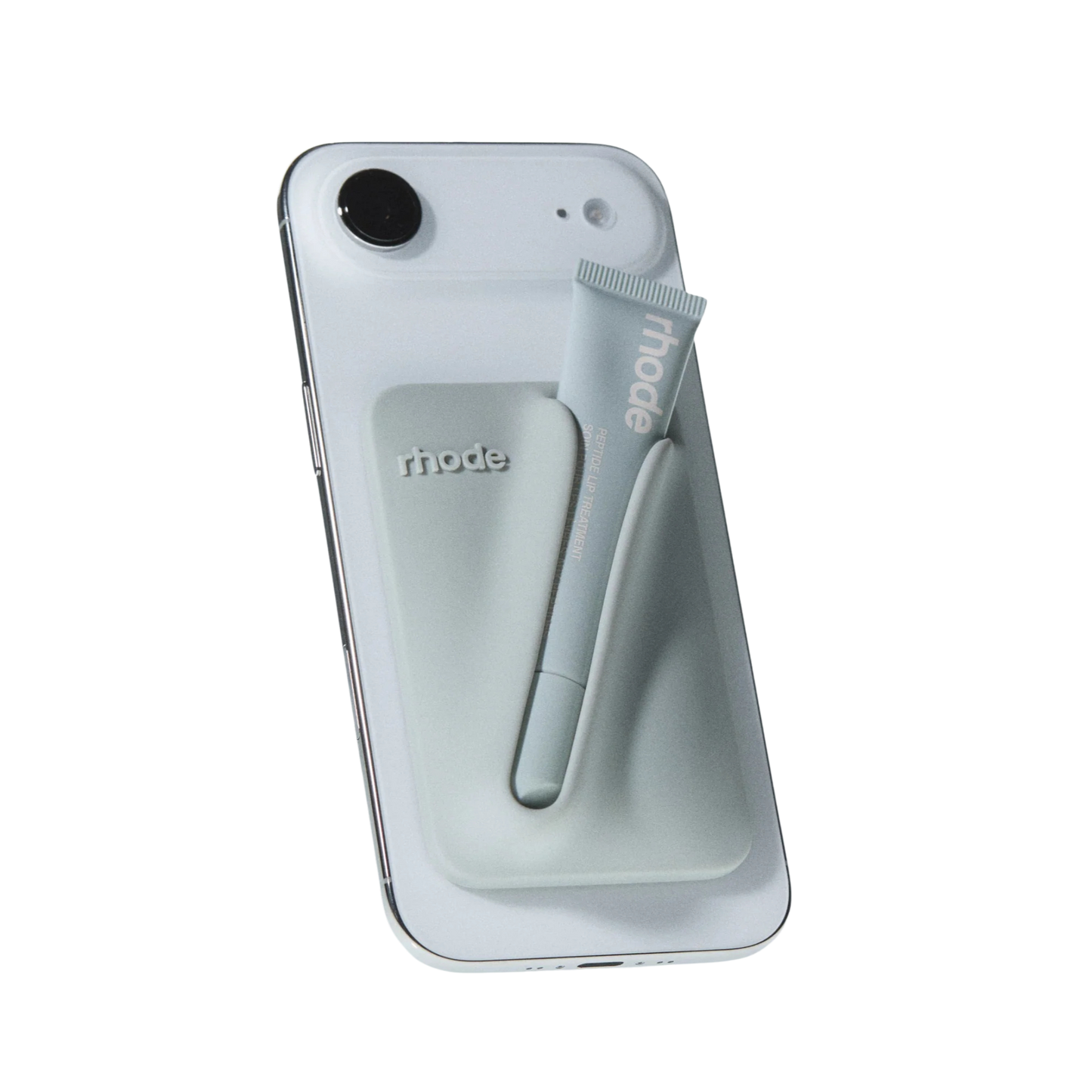 Rhod snap-on lip case - Grey "Pre-Venta"