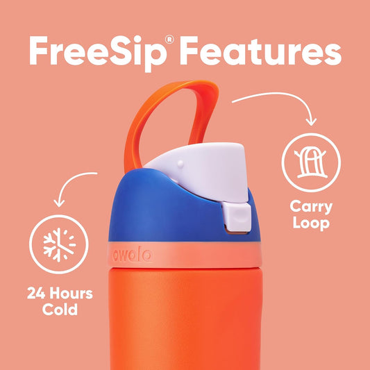 Owala FreeSip 16 oz Blue Citrus