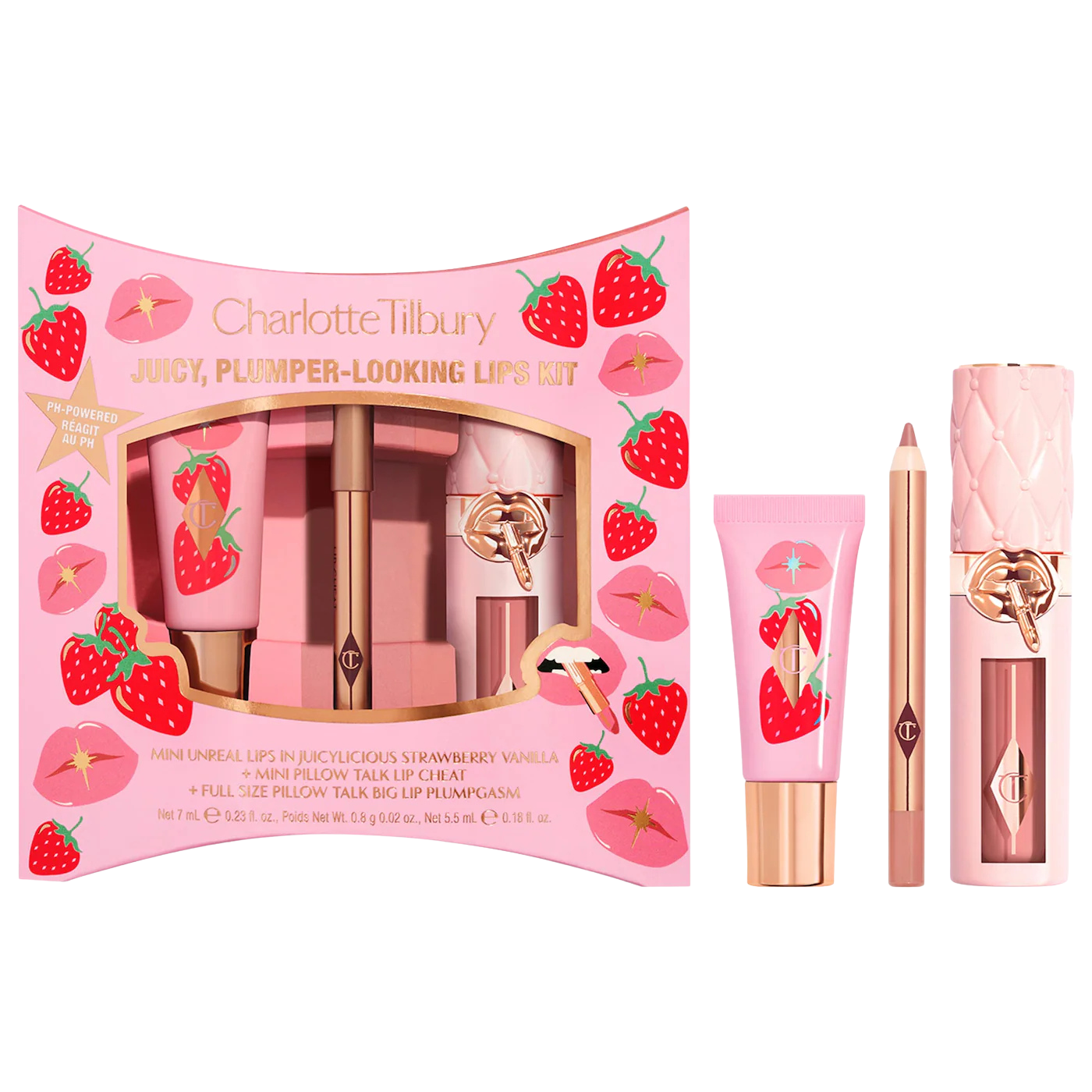 Charlotte Tilbury Juicy, Plumper-Looking Lips Kit "Pre-Venta"