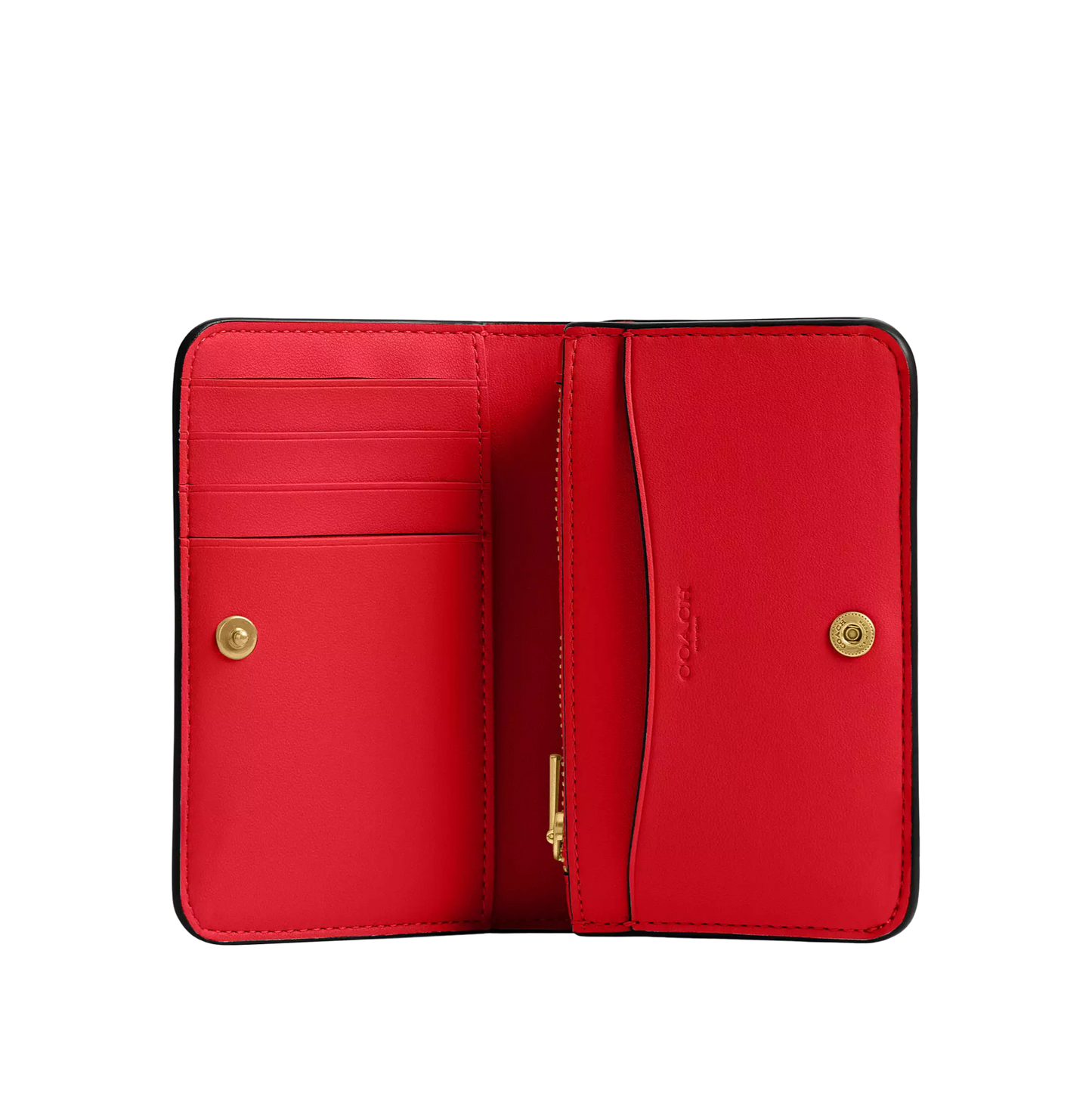 Coach Essential Slim Card Case Rojo - CHICLY USA