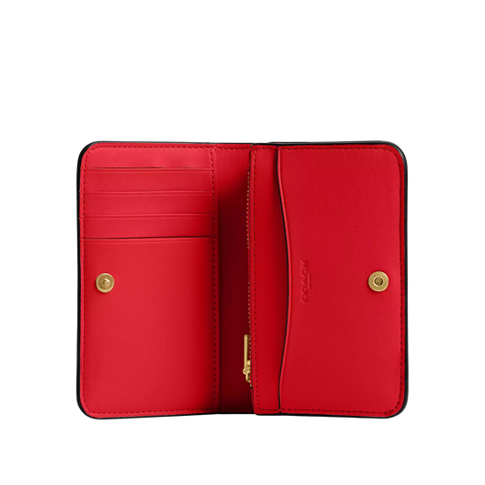 Coach Essential Slim Card Case - Rojo