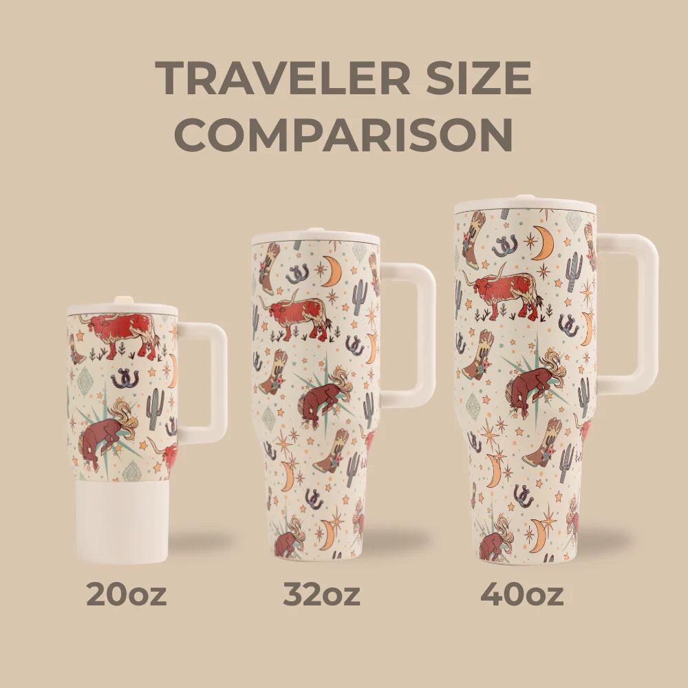 HydroJug Traveler 32 oz Rodeo "Pre-Venta"