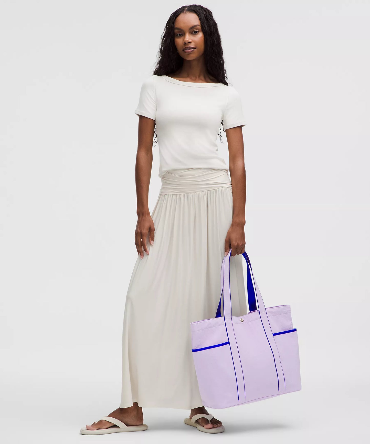 Daily Multi-Pocket Tote Bag 20L Lavender Frost/Galactic Cobalt