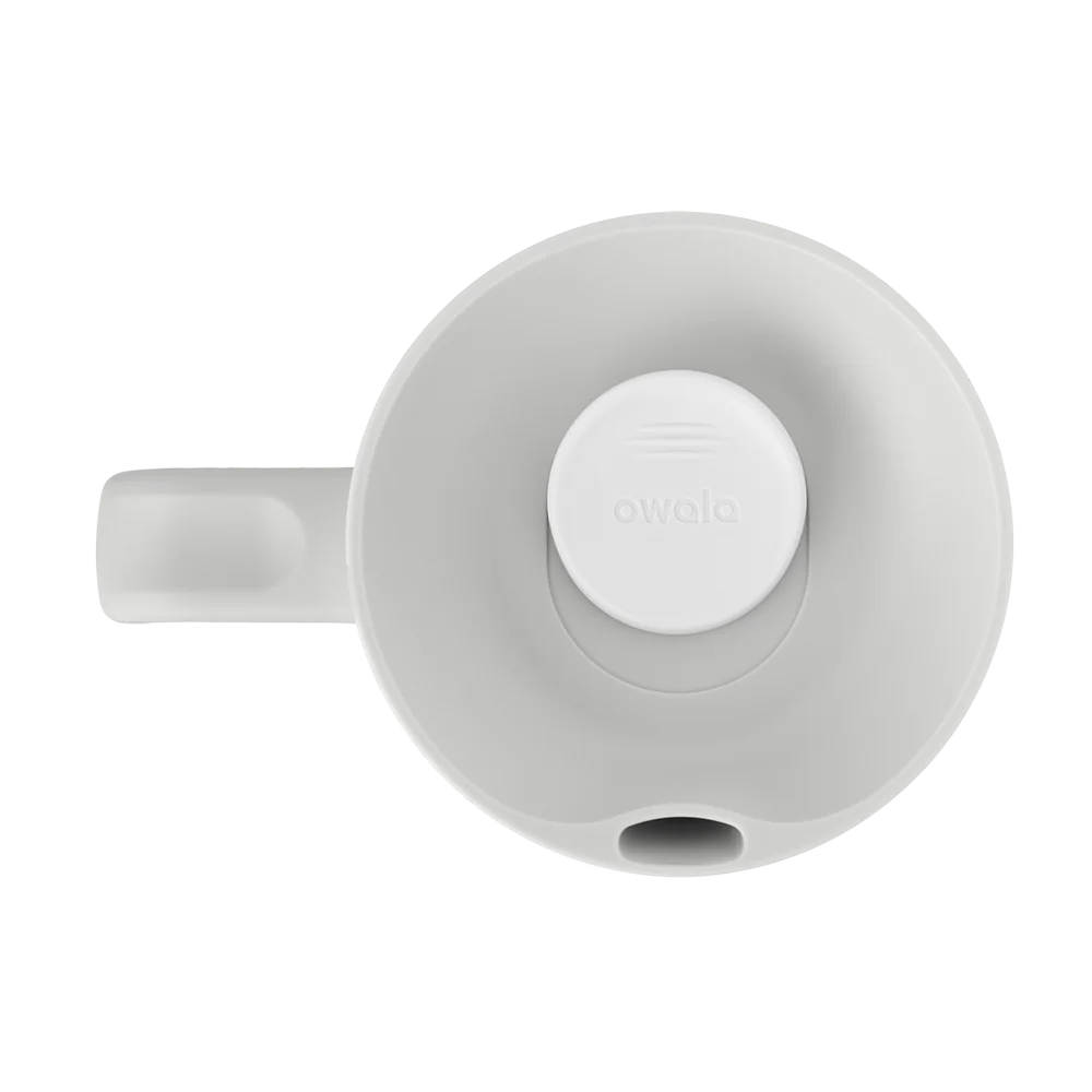 Owala SmoothSip Slider con Asa 12 oz Shy Marshmallow "Pre-Venta"