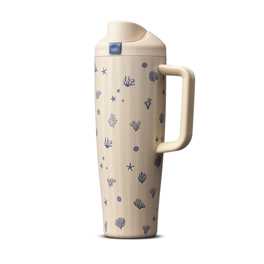 Owala FreeSip Tumbler 40 oz Coral Cabana "Pre-Venta"