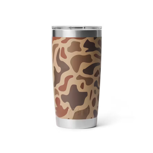 Rambler Vaso 20 oz Wetlands Camo "Pre-Venta"