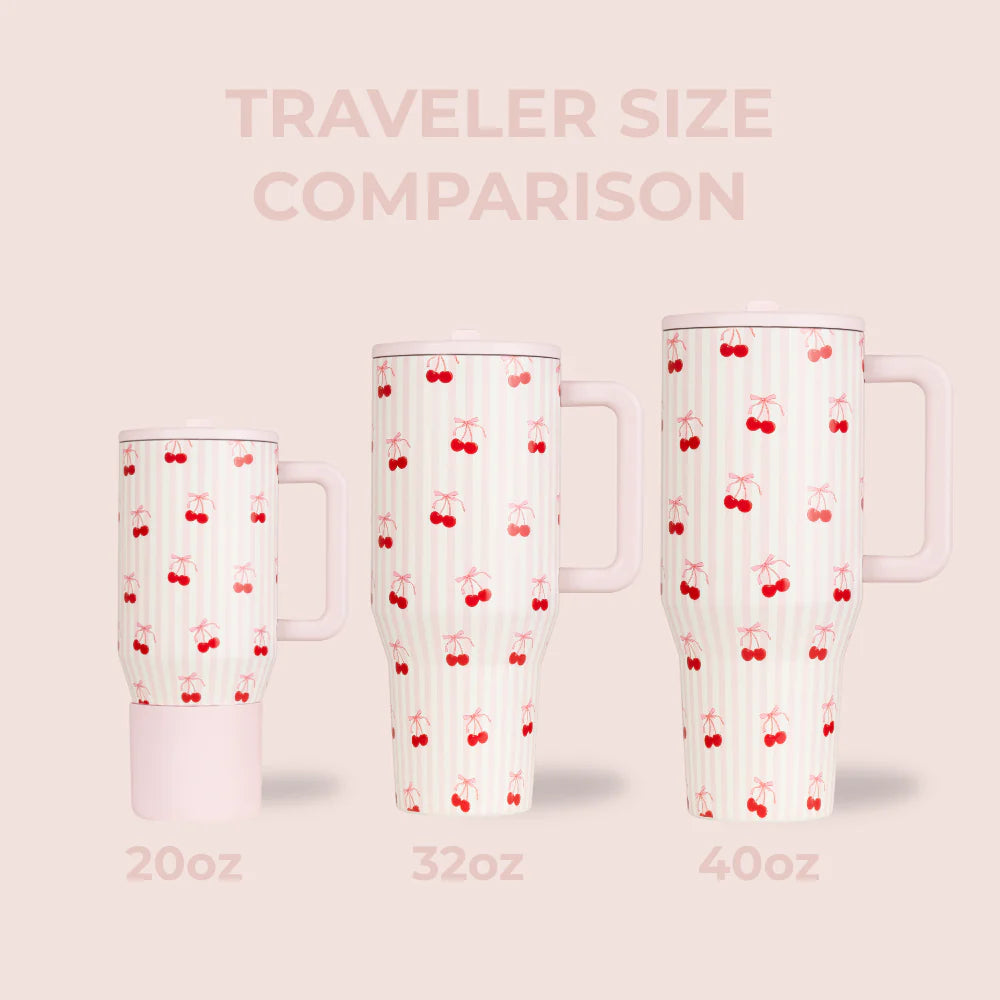 HydroJug Traveler 32 oz Sweet Cherry "Pre-Venta"
