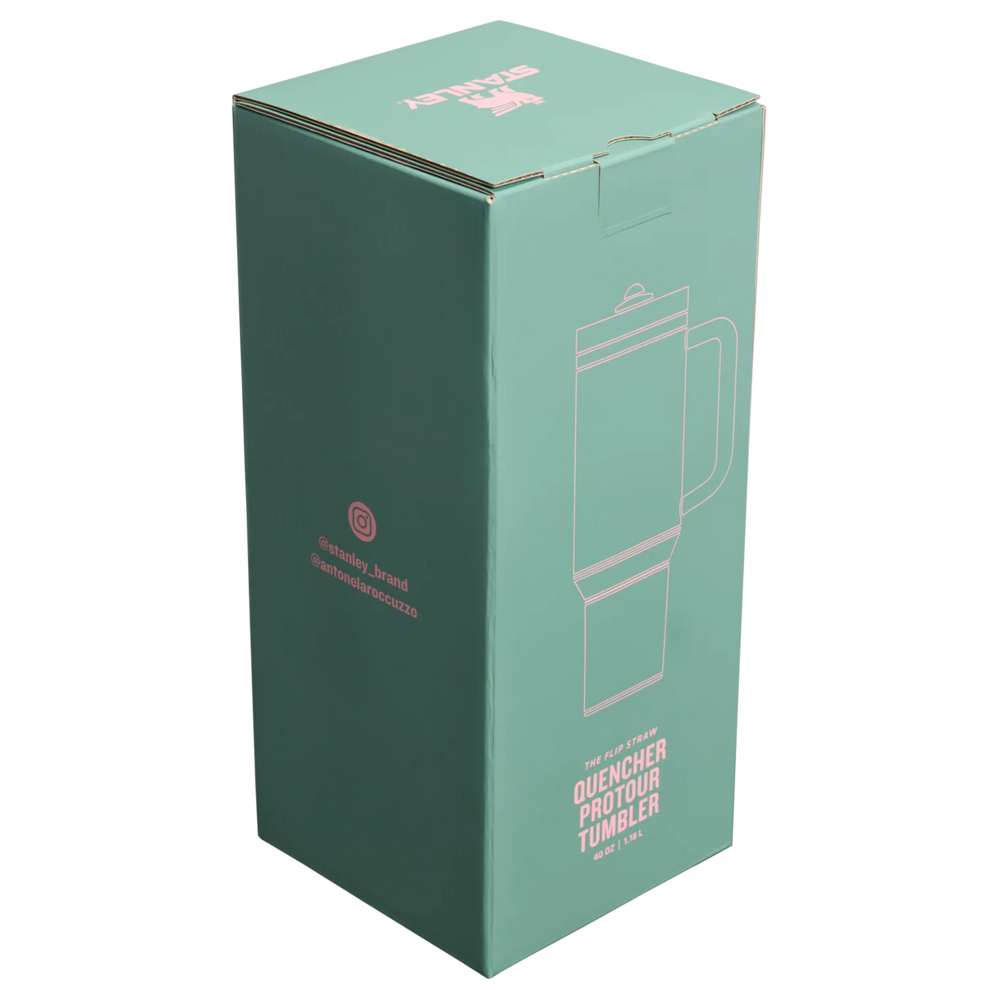 Antonela Termo 40 oz Quencher Pro Tour Flip Straw Tumbler "Pre-Venta"