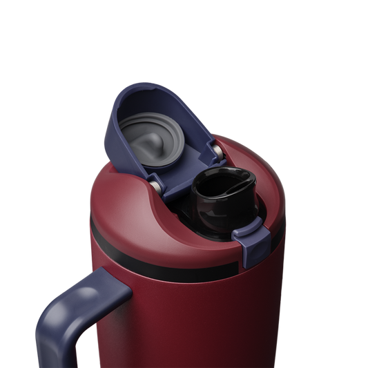 Owala FreeSip Tumbler 40 oz Burgundy Bay "Pre-Venta"