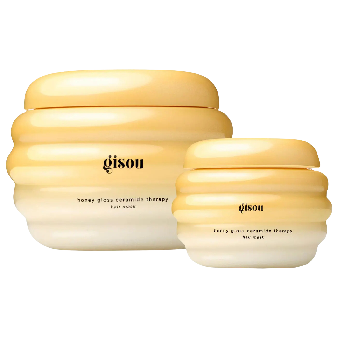 Gisou Honey Gloss Ceramide Therapy Hydrating Hair Mask Duo "Pre-Venta"