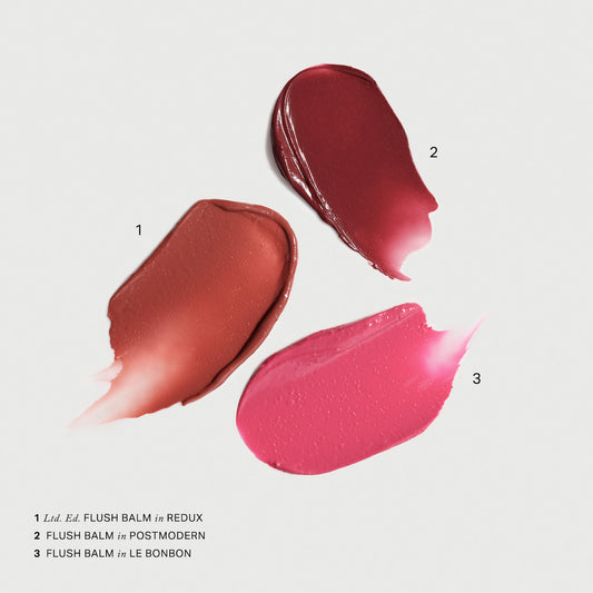 The Mini Flush Blush Balm Trio "Pre-Venta"