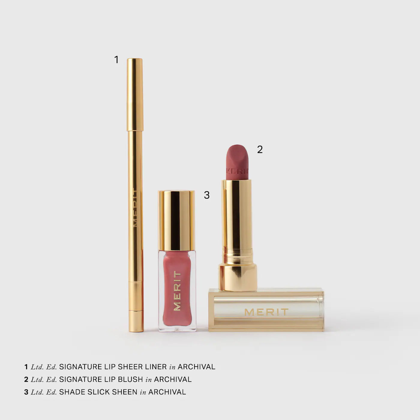 The Archival Lip Essentials Gift Set "Pre-Venta"