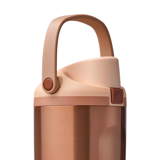 Owala FreeSip Sway 30oz Metallic Rose Gold