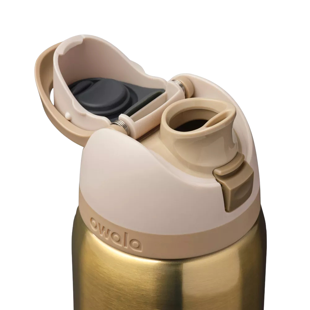 Owala FreeSip 32 oz Metallic Gold