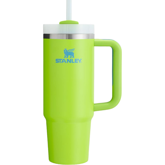 Termo con Popote 30 oz Bright Lime