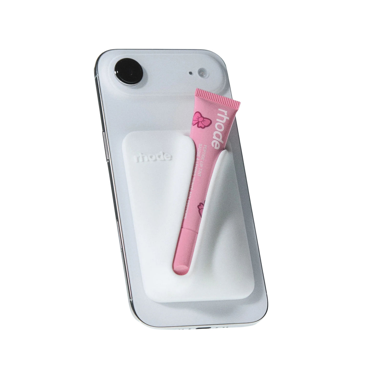 Rhod snap-on lip case - White "Pre-Venta"