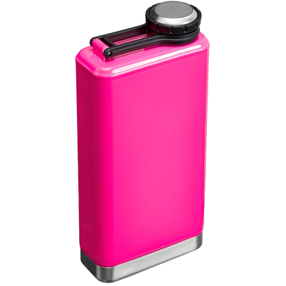 Licorera Adventure Pre-Party Flask de 8 oz Pink Neon