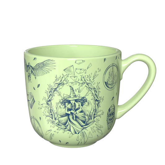 Taza 15 oz Zak Designs Wicked Ceramic Charming Mug - Elphaba
