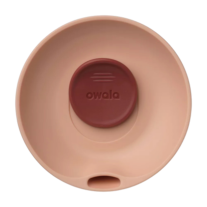 Owala SmoothSip Slider 12 oz (Cerámico) - Metallic Rose Gold
