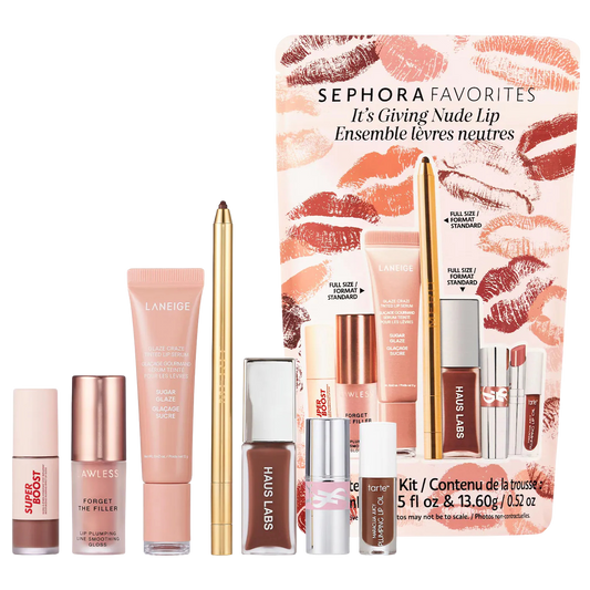 Sephora Favorites It’s Giving Nude Lip Makeup Value Set