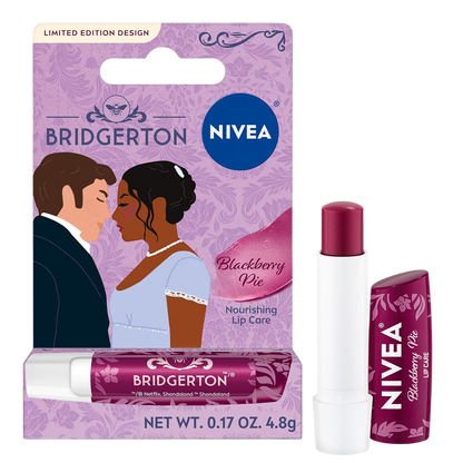 Labello NIVEA Bridgerton Lip Balm Limited Edition in Blackberry Pie "Pre-Venta"