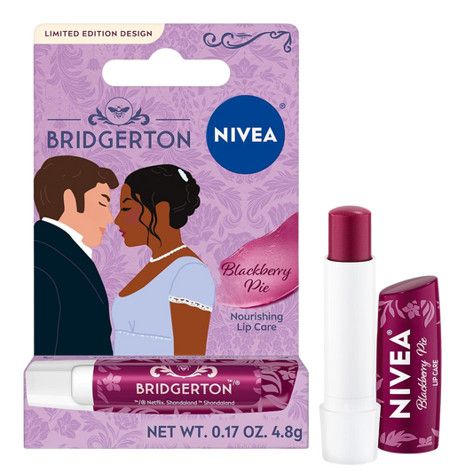Labello NIVEA Bridgerton Lip Balm Limited Edition in Blackberry Pie "Pre-Venta"