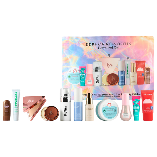 Sephora Favorites Prep & Set Makeup and Skincare Value Set "Pre-Venta"