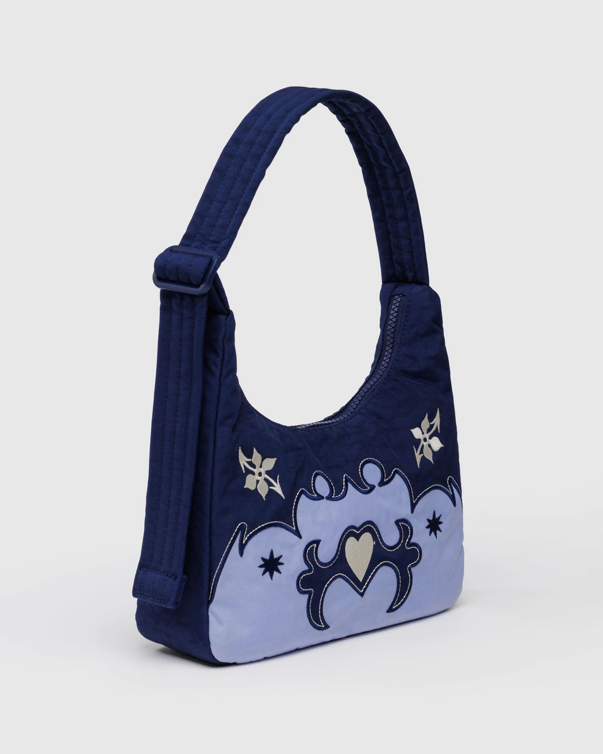 BAGGU Mini Nylon Shoulder Bag Western Appliqué "Pre-Venta"