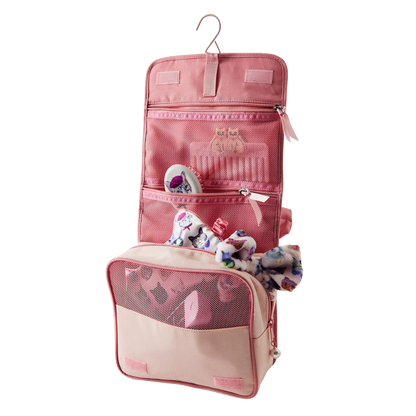 Cat Collage UO Patterned Large Travel Makeup Bag PREVENTA