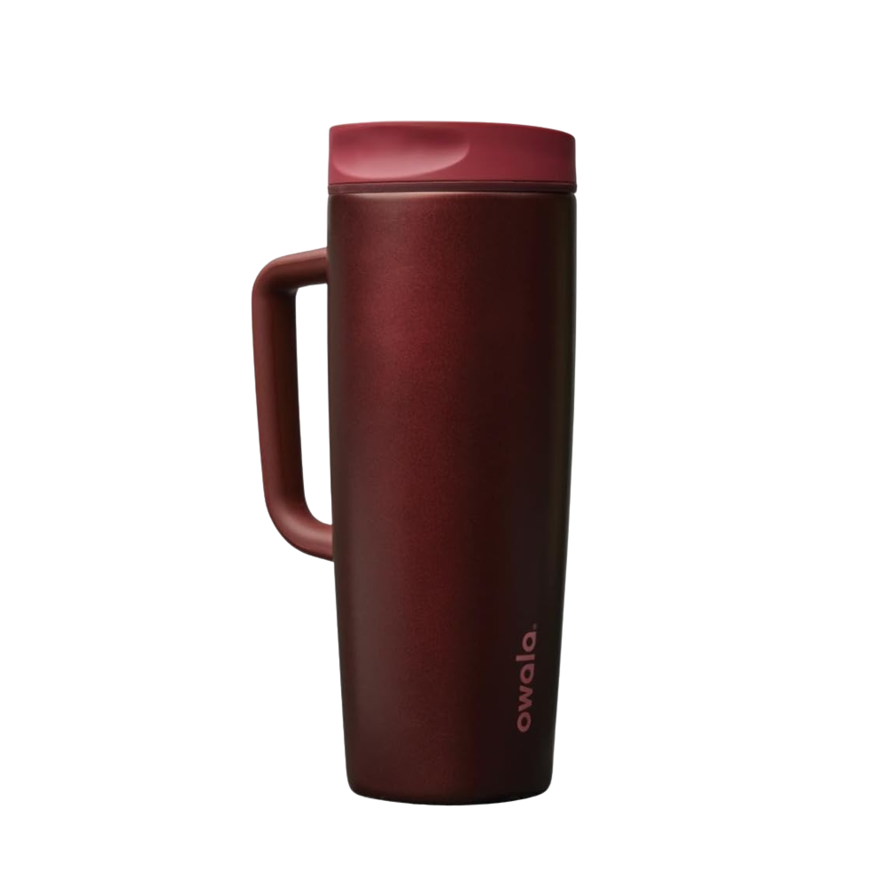 Owala SmoothSip Slider con Asa 24 oz Black Cherry "Pre-Venta"
