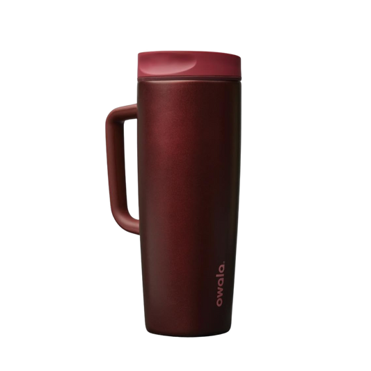 Owala SmoothSip Slider con Asa 24 oz Black Cherry "Pre-Venta"