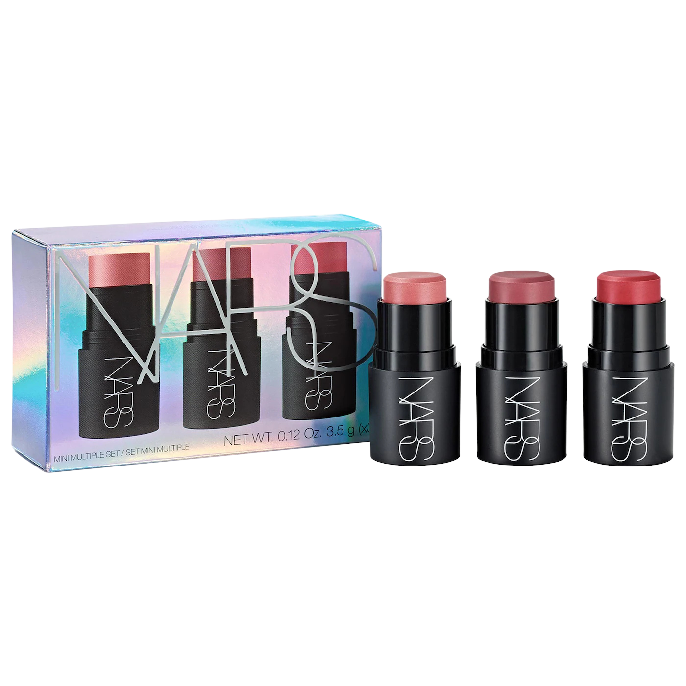 NARS Mini Multiple Soft Blur Blush Stick Set for Cheeks, Eyes, and Lips "Pre-Venta"