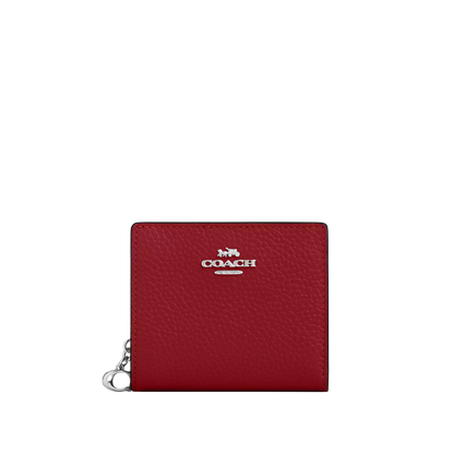 Coach Snap Wallet Rojo