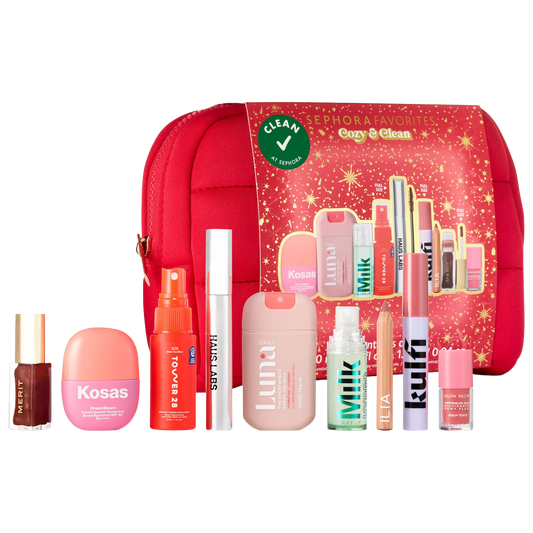 Sephora Favorites Cozy & Clean Makeup Value Set "Pre-Venta"