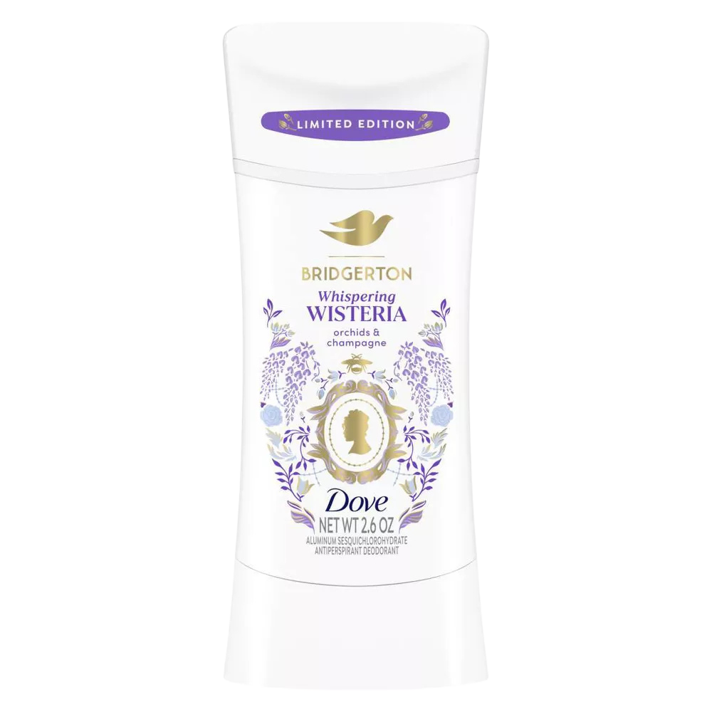 Dove Beauty Limited Edition Bridgerton Antiperspirant & Deodorant Stick - Whispering Wisteria "Pre-Venta"