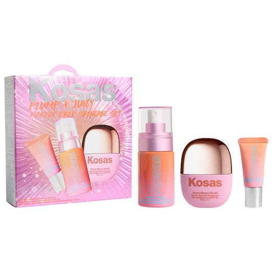 Kosas Plump + Juicy Makeup Prep Skincare Set "Pre-Venta"