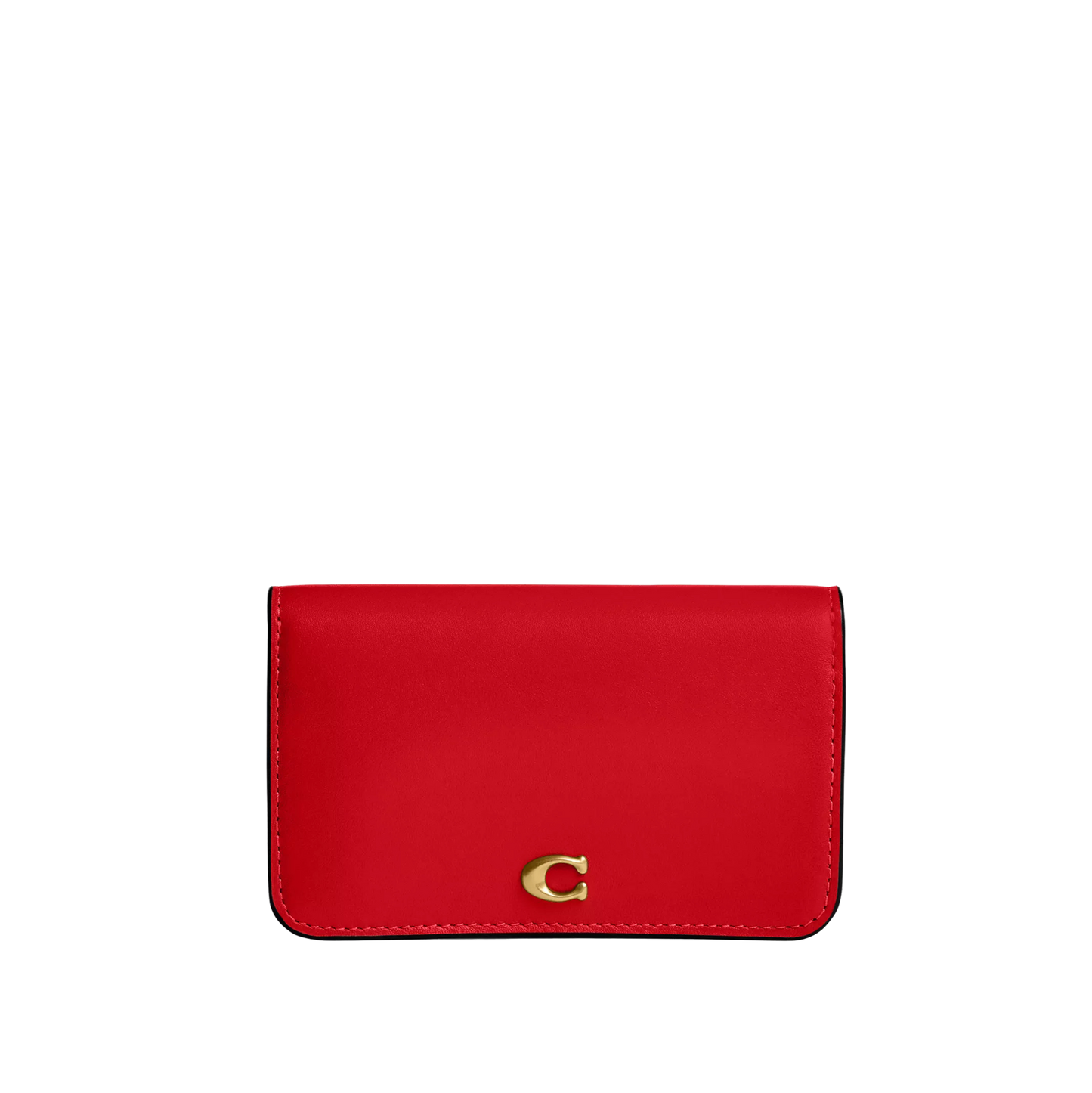 Coach Essential Slim Card Case Rojo - CHICLY USA