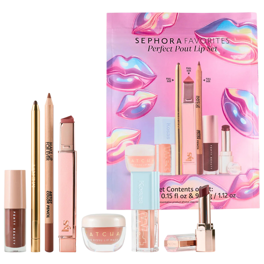 Sephora Favorites Perfect Pout Makeup Lip Value Set "Pre-Venta"
