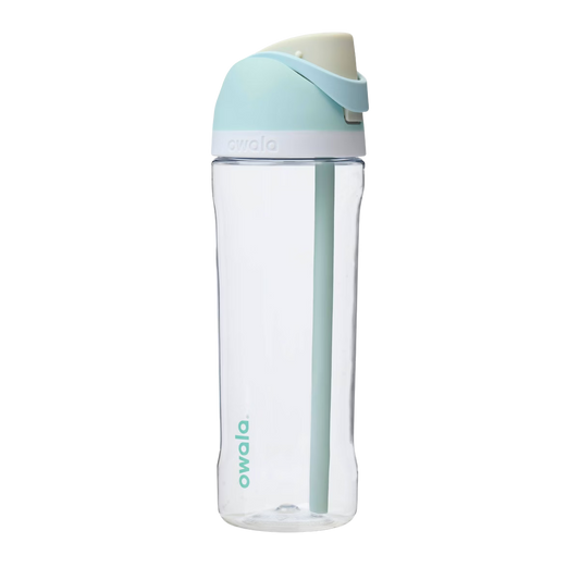 Owala FreeSip 25 oz Clear Tritan Botella de Plástico en Pearlfection PREVENTA