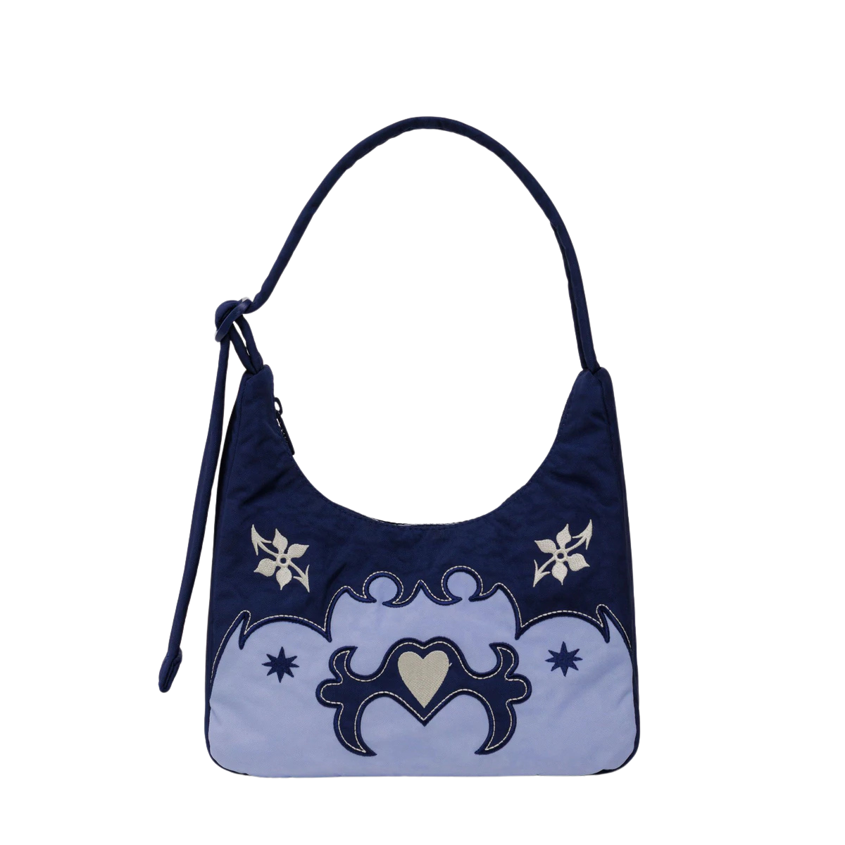BAGGU Mini Nylon Shoulder Bag Western Appliqué "Pre-Venta"