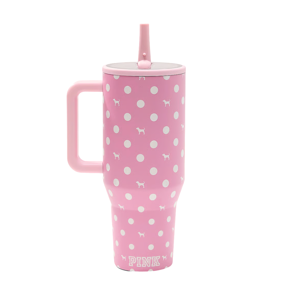 HydroJug Traveler 40 oz Pink Dot/Dog