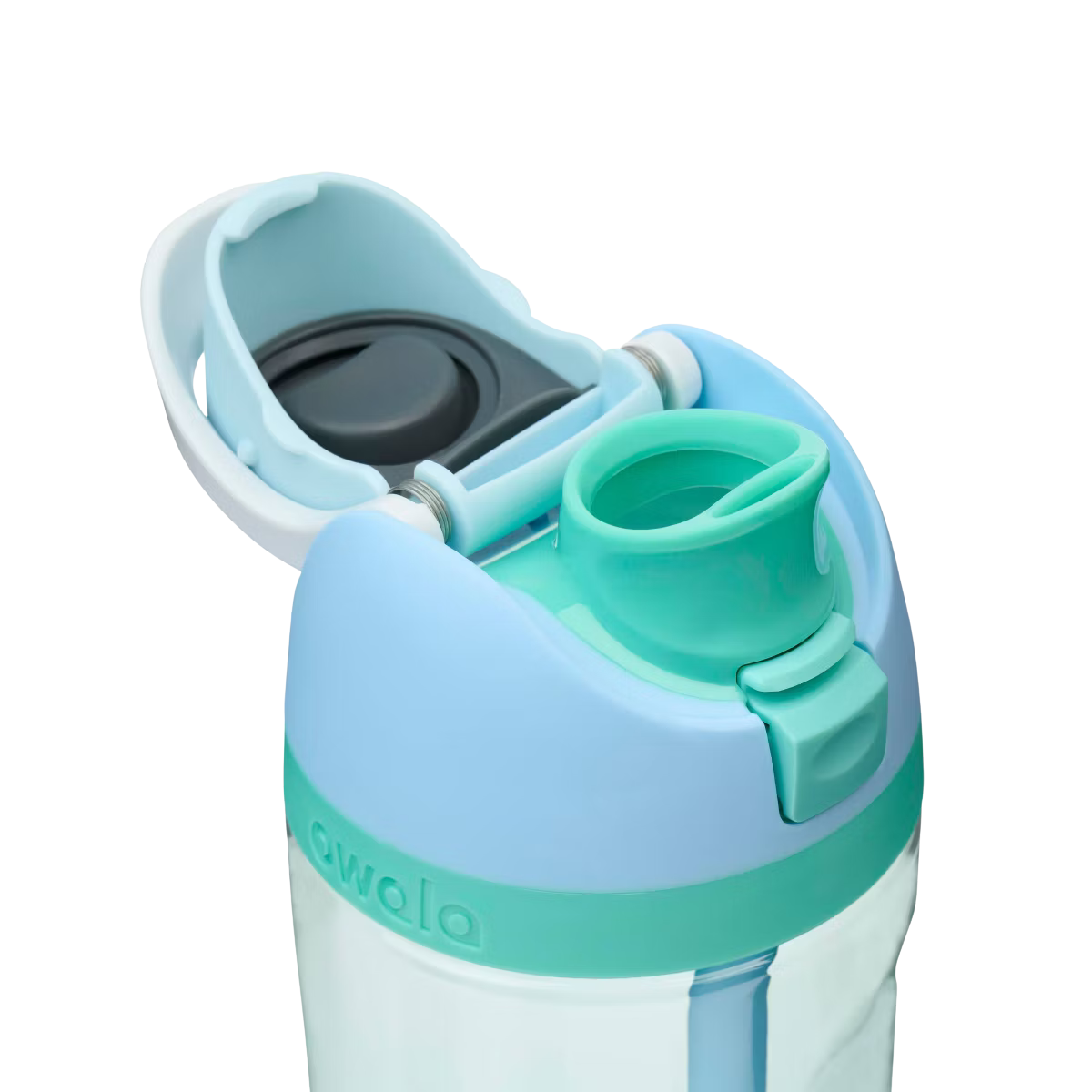 Owala FreeSip 25 oz Clear Tritan Botella de Plástico en Morning Dew PREVENTA