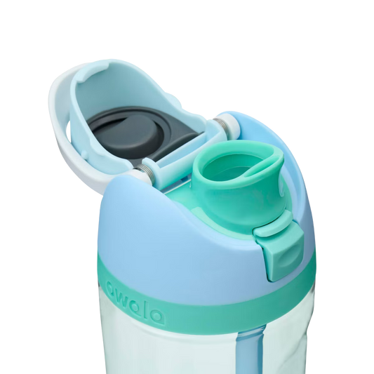 Owala FreeSip 25 oz Clear Tritan Botella de Plástico en Morning Dew PREVENTA