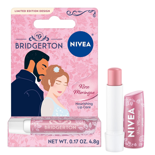 Labello NIVEA Bridgerton Lip Balm Limited Edition in Rose Meringue "Pre-Venta"
