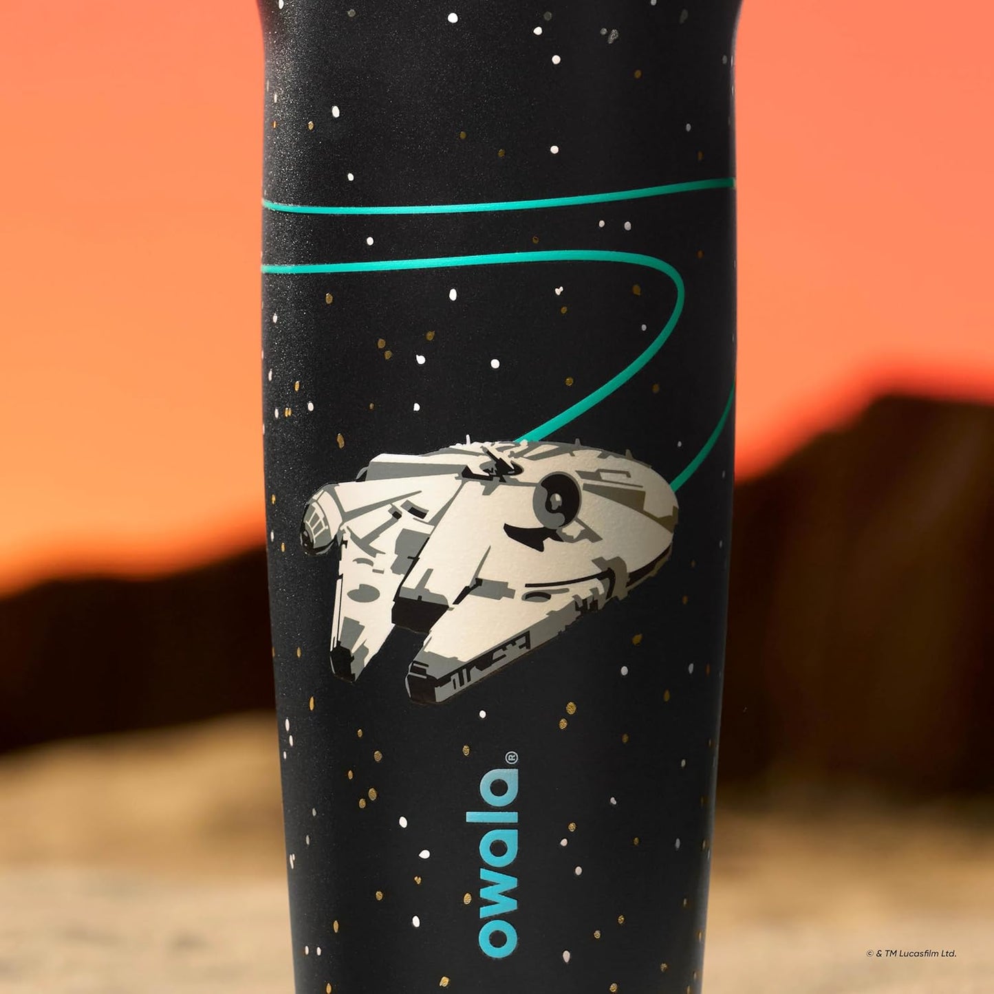 Owala FreeSip Sway 30oz Millennium Falcon