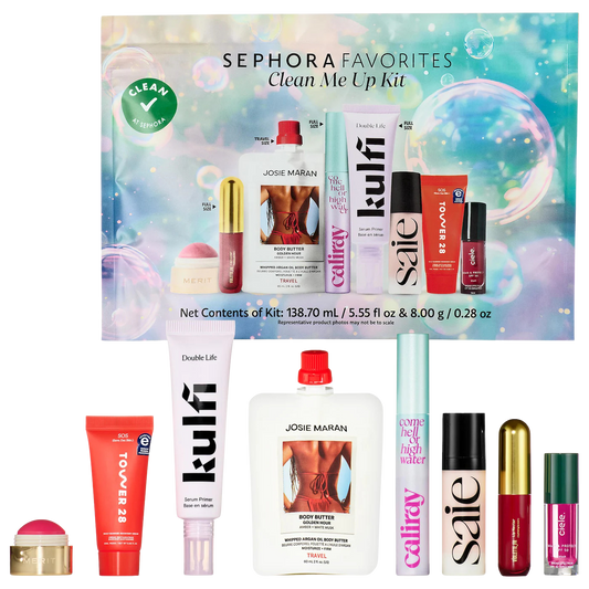 Sephora Favorites Clean Me Up Kit Makeup Value Set "Pre-Venta"