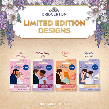 Labello NIVEA Bridgerton Lip Balm Limited Edition in Vanilla Biscuit "Pre-Venta"